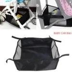 Sac de poussette portable pour nouveauné panier organizateur avec accessoires suspendus sac de rangement pratique pour bébé