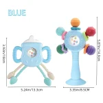Ensemble de jouets de dentition sans BPA jouets sensoriels pour bébé développement motricité jouets interactifs pour 012 mois sécurité et durabilité