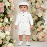 Costume de baptême bébé garçon ensemble vêtements mariage formel tenue nouveauné 13 ans