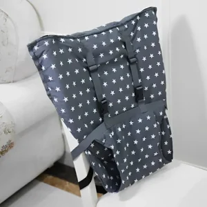 Siège bébé portable style classique en coton et polyester lavable bébé 436 mois 22 kg compacte couverture de sécurité gray star Siège bébé portable style classique en coton et polyester lavable bébé 436 mois 22 kg compacte couverture de sécurité gray star