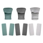 Coussin de confort pour poussettes fauteuils et chaises bébé tissu doux design moderne 3 couleurs