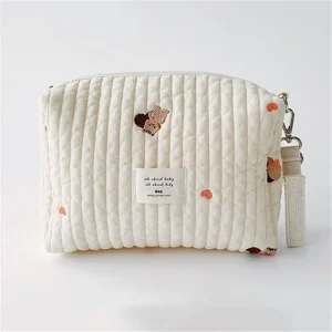 Sac à langer portable pour poussette caddie à couches pour bébé matelassé sacs brodés pour maman accessoires pour bébés sac de rangement proxy  Squirrel