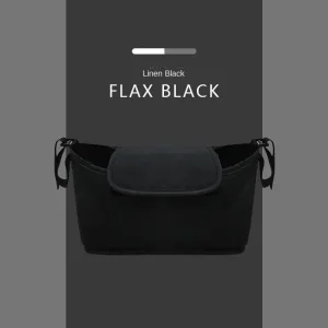 Sac de poussette bébé Organizer grande capacité Portegobelet Biberon Accessoires Sac suspendu Sécurité Usage quotidien Design minimaliste Maternité Équipement bébé Accessoires poussette