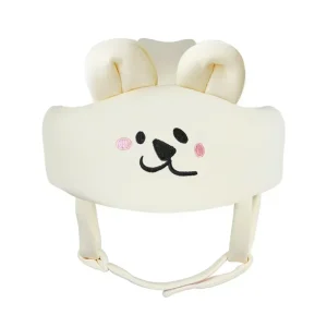 Casque de sécurité pour bébé protection tête nourrisson apprentissage marche coussin de tête bonnet parechocs sans bosses matériel coton beige Casque de sécurité pour bébé protection tête nourrisson apprentissage marche coussin de tête bonnet parechocs sans bosses matériel coton beige