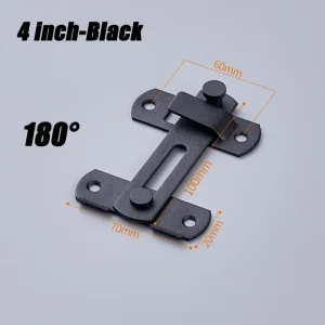 Charnière à 180° porte panneau quincaillerie acier noir mat fixation robuste rotation complète diy menuiserie construction Charnière à 180° porte panneau quincaillerie acier noir mat fixation robuste rotation complète diy menuiserie construction