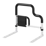 Barre de lit pour personnes âgées glissante sous matelas barre d&rsquo;appui robuste design moderne noir