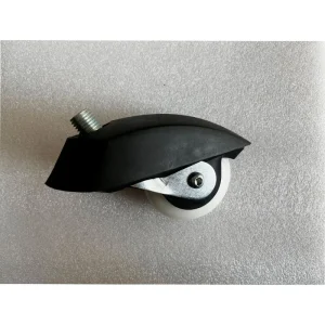 Roulette universelle pour mobilier design ergonomique silent rolling fixation vissée couleur noire et blanche pour chaises bureaux meubles lourds Roulette universelle pour mobilier design ergonomique silent rolling fixation vissée couleur noire et blanche pour chaises bureaux meubles lourds