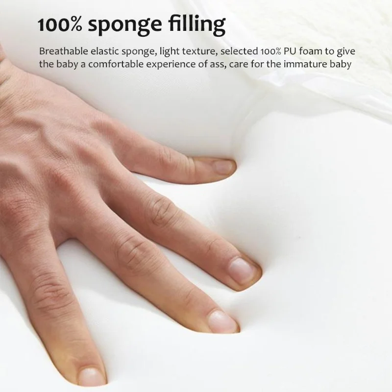 Siège rehausseur bébé 6 mois3 ans coussin repas sécurisé tissu rembourré 6 coloris design moderne harnais intégré facile à transporter