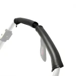 Housse de poignée de poussette Bugaboo Bee3 Bee5 housse en cuir PU étui de protection antidérapant compatible poussettes housse imperméable style élégant noir