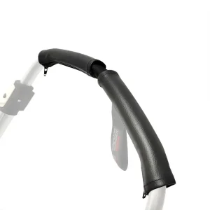 Housse de poignée de poussette Bugaboo Bee3 Bee5 housse en cuir PU étui de protection antidérapant compatible poussettes housse imperméable style élégant noir Housse de poignée de poussette Bugaboo Bee3 Bee5 housse en cuir PU étui de protection antidérapant compatible poussettes housse imperméable style élégant noir