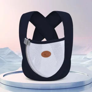 Sac à bandoulière croisé maille respirante design moderne sac JIADEN blanc bleu marine luxe pratique