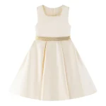 Robe princesse fantaisie pour occasions spéciales robe demoiselle d&rsquo;honneur robe piano robe mariage enfants filles 713 ans robe longue élégante en tissu doux