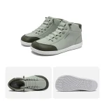 HOBIBEAR chaussures mihautes antidérapantes confortables style urbain pour hommes femmes lacets souples