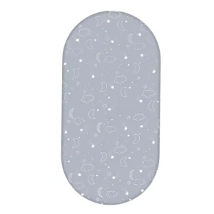Draphousse bébé berceau motif nuage lune étoile doux respirant 01 ans