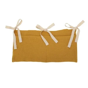 Sac de rangement pour berceau bébé double pochette coton organisateur tête de lit nouveauné sac jouets couche literie enfants jaune Sac de rangement pour berceau bébé double pochette coton organisateur tête de lit nouveauné sac jouets couche literie enfants jaune