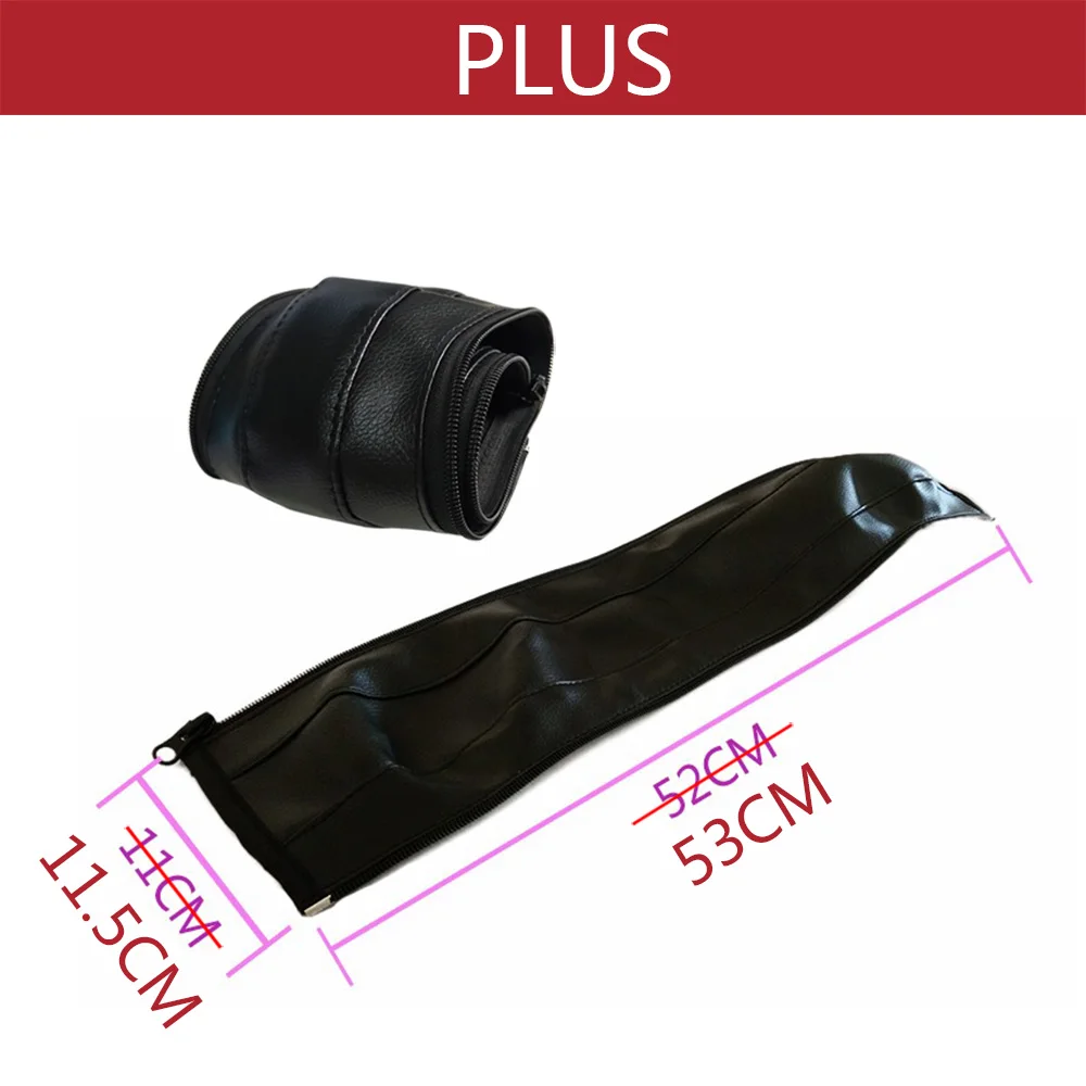 Housse de protection pour poignée de poussette en cuir PU noir ergonomique confort design moderne accessoire bébé comfort grip stroller handle cover easy poussette