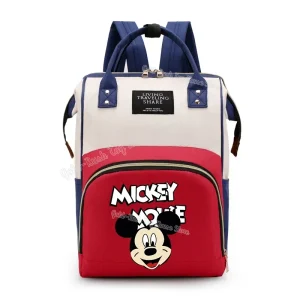 Disney Mickey Mouse Sac à dos pour enfants Design animé Multicouleurs Polyester Confortable Étanche Poches multiples École Voyage Disney Mickey Mouse Sac à dos pour enfants Design animé Multicouleurs Polyester Confortable Étanche Poches multiples École Voyage