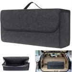 Organisateur de coffre voiture en feutre souple antidérapant rangement coffre sac de voiture outil de rangement bébé accessoire安全