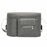 Sac de poussette multicompartiments Oxford portable et durable pour bébé organisation facile grande capacité style moderne sac à langer