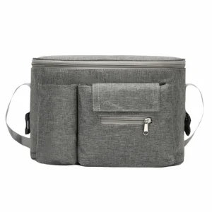 Sac de poussette multicompartiments Oxford portable et durable pour bébé organisation facile grande capacité style moderne sac à langer