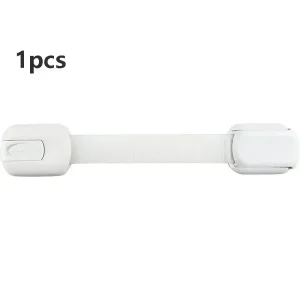 Fermeture de sécurité pour bébé serrure adhésive pour tiroir loquet de porte dispositif de protection pour meubles design moderne matériaux sûrs couleur blanche usage domestique Fermeture de sécurité pour bébé serrure adhésive pour tiroir loquet de porte dispositif de protection pour meubles design moderne matériaux sûrs couleur blanche usage domestique