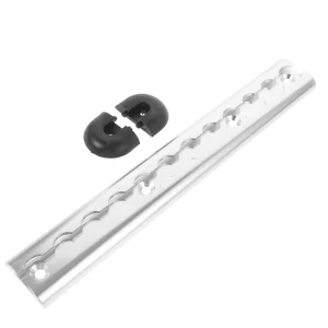 Rail de montage en aluminium pour camionnette fixation rapide organisation bébé accessoires design moderne argenté durable qualité premium utilitaire