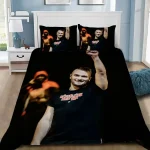 Ensemble de literie bébé Jul housse de couette taie d&rsquo;oreiller décoration chambre simple doux hypoallergénique 100x135cm cadeau enfant garçon fille