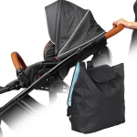 Organisateur de voyage pliable pour poussette sac à dos multifonction sangle ajustable polyester portable bébé maman sortie bagages