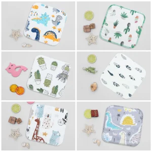 Lingettes réutilisables en coton et bambou pour bébé 6 pièces par ensemble lavables douces et pratiques Lingettes réutilisables en coton et bambou pour bébé 6 pièces par ensemble lavables douces et pratiques