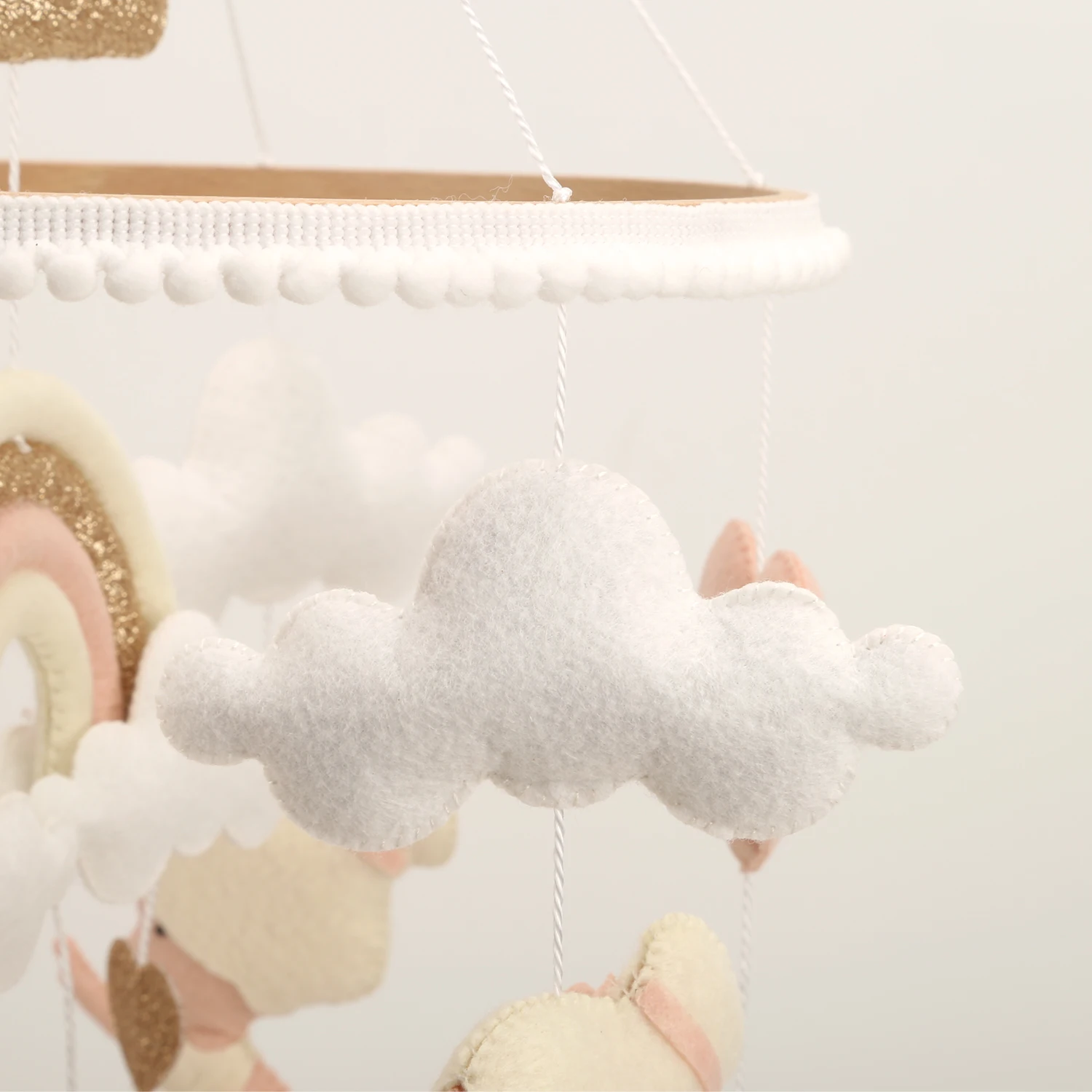 Mobile bébé princesse ballerine décoration chambre nurserie accessoires bébé fille nouveauné cadeau naissance