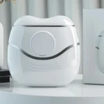 Coupeongles électrique antipincement bébé enfant polisserie ongles sécuritaire inoxydable design moderne blanc