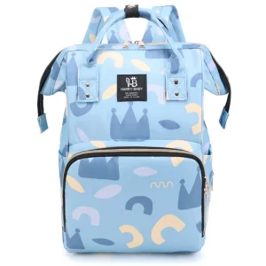 Sac à couches multifonction HARRY BABY sac à dos style moderne design enfantin matériel polyester imperméable grosse capacité pratique et stylish