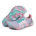 Chaussures d&rsquo;eau enfants sandales aquatiques confortables antidérapantes respirantes plage randonnée design moderne multicolore