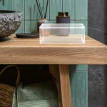 Organisateur transparent avec couvercle boîte de rangement en acrylique conteneur de stockage pour feuilles de séchage perles de poudre cosmétiques bijoux bébé