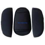 Coussin de confort pour bras protections poussette bébé protègebraquet rembourré noir design moderne