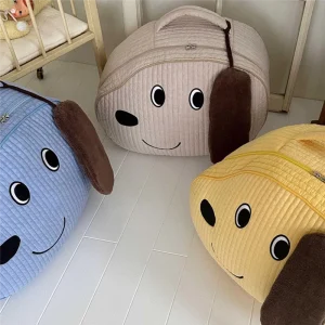 Sacs de rangement pour enfants design animal tissu doux idéal pour la maternelle et les voyages Sacs de rangement pour enfants design animal tissu doux idéal pour la maternelle et les voyages