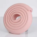 Rouleau de mousse EVA pour exercice récupération massage Fitness sport bienêtre Texture douce spirale design moderne rose