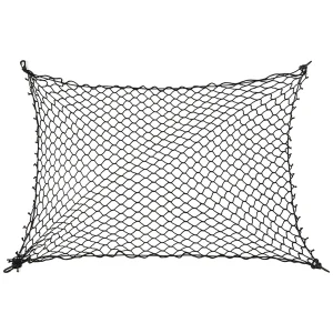 Filet de barrière de sécurité pour voiture organisation animaux filet polyester extensible accessoire de rangement durable pour véhicules barrière sécurisée pour chiens chats et autres