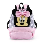 Sac à dos Minnie Mouse pour enfants garçons filles cartable maternelle design Disney rose et motifs