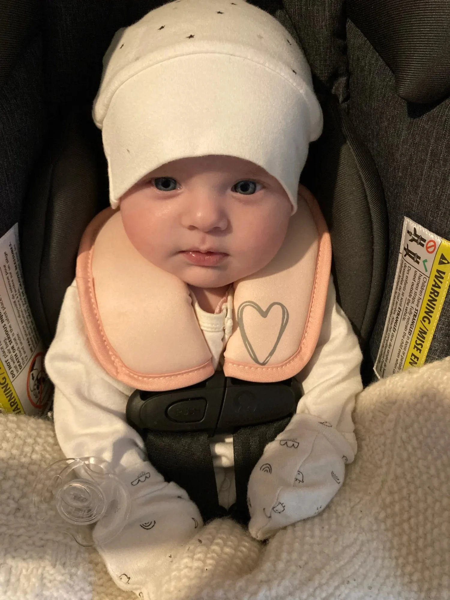 Protecteurs d’épaules et de poitrine pour bébé coussinets universels de sécurité pour poussettes et sièges de voiture coussins souples et sécurisés