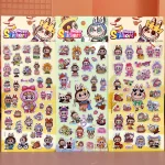 Autocollants Capybara élément ultimate mignon Scrapbook Sticke Collection dessin animé Transparent décoratif Paster  Random 8pcs