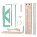 Kit outils complète pour scrapbooking et reliure idéal pour projets manuels design moderne et ergonomique matériaux de qualité idée cadeau pour amateurs créatifs