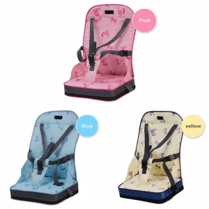 Siège de salle à manger Portable pour bébé, rehausseur pour enfants, coussin de chaise haute, sac de chaise de bébé pliable, siège rehausseur de voyage pour nourrissons Siège de salle à manger Portable pour bébé, rehausseur pour enfants, coussin de chaise haute, sac de chaise de bébé pliable, siège rehausseur de voyage pour nourrissons