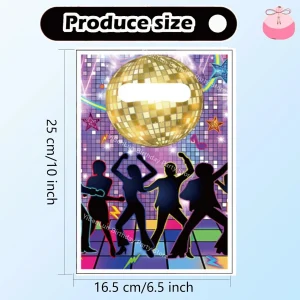 Sacs cadeaux rétro années 80 décoration fête d&rsquo;anniversaire sac à bonbons Disco style rétro cadeau prénatal bébé fournitures fête enfant