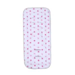 Coussin de Siège Poussette Bébé Design Étoiles Rose Matériau Doux Confort Universel Accessoires Poussette Équipement Bébé