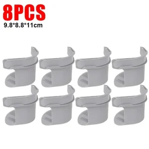 Ensemble de clips de maintien invisibles 8 pièces fixation antidérapante housse de drap robuste sans aiguille gris design pratique Ensemble de clips de maintien invisibles 8 pièces fixation antidérapante housse de drap robuste sans aiguille gris design pratique