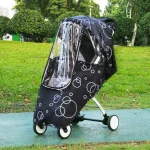 Housse de pluie Oxford pour poussette voiture parepoussière imperméable épais accessoires hiver bébé  Durable universel protecteur