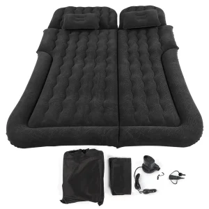Matelas de voyage gonflable multifonction en PVC pour voiture coussin de 250 à 500 grammes de couchage 2 extensions en 1 pour SUV Matelas de voyage gonflable multifonction en PVC pour voiture coussin de 250 à 500 grammes de couchage 2 extensions en 1 pour SUV