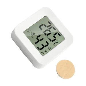 Thermohygromètre numérique digital monitor température humidité chambre bébé nursery climat intérieur dispositif mesures santé bébé électronique design moderne