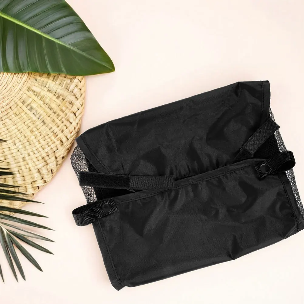 Paniers de rangement pour poussette 2 pièces filet en maille organisateur sous le siège étanche landau sac de rangement essentiel pour bébé poussette